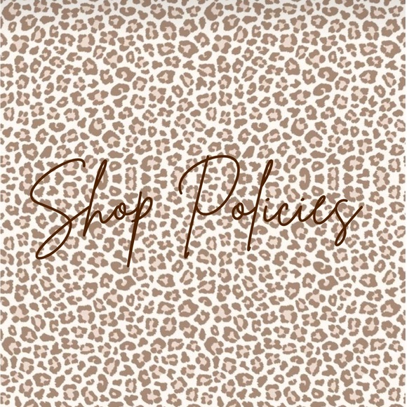 Other - ❤︎ SHOP POLICIES ❤︎